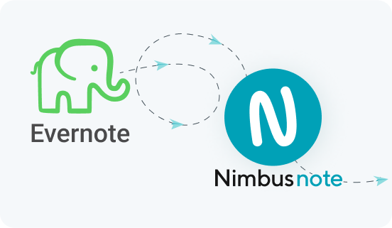 Migrate from Evernote to Nimbus Note easily